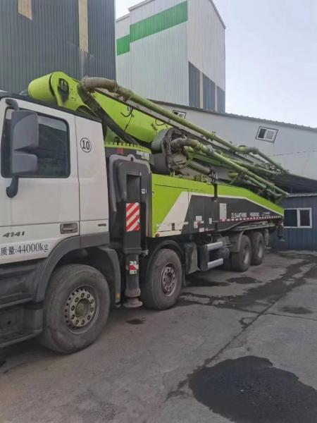 Zoomlion 63m Used Concrete Pump Truck ZLJ5441THBBE 63X-7RZ 11.3 Bar