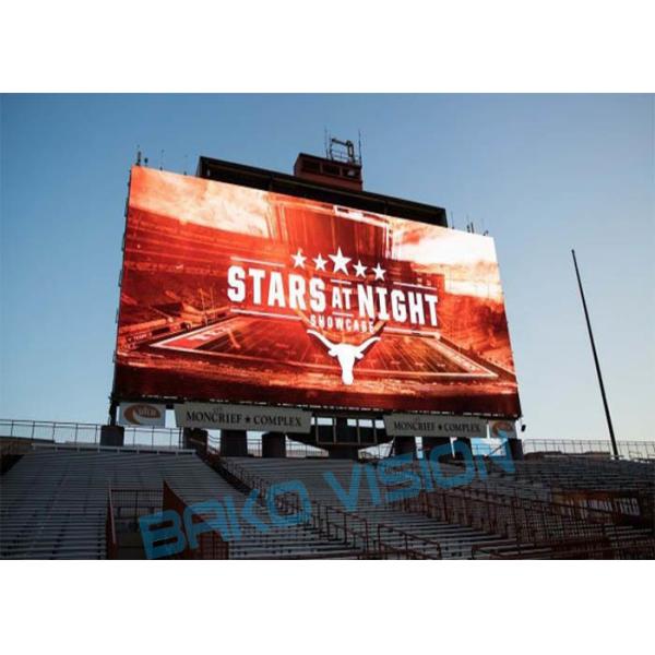 SMD3535 Billboard LED Display Advertising Screen 6500 Nits With Time Management