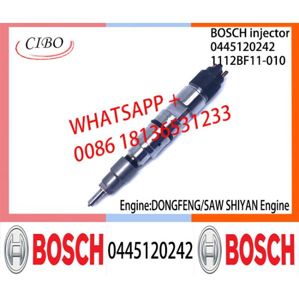 Собрание 0445120242 1112BF11-010 инжектора топлива 1112BF11-010 BOSCH 0445120242 первоначальное для DONGFENG/SAW SHIYAN