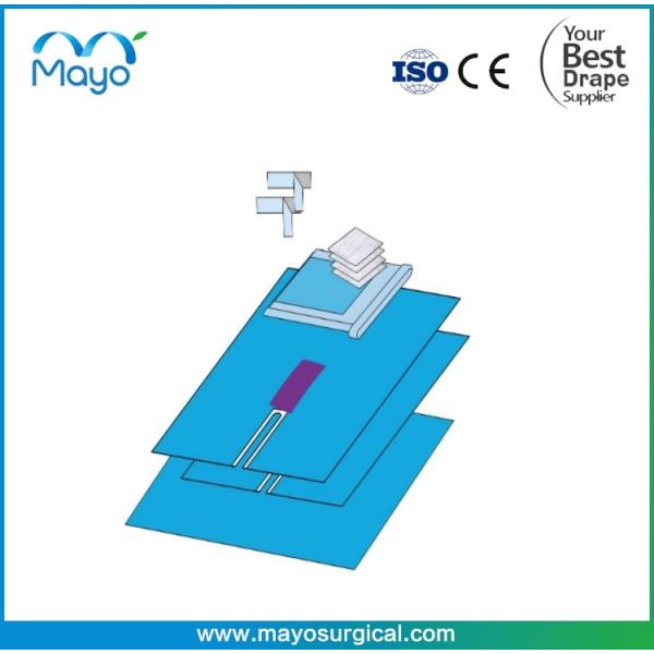 CE Медицинское расходные материалы для шеи хирургические коврики с халатом