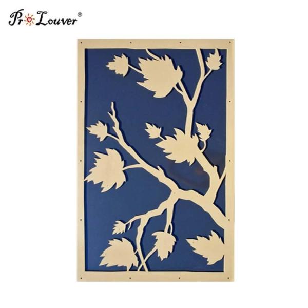 Leaf Design Aluminum CNC Laser Cut Screen for Interior/ Exterior Decoration