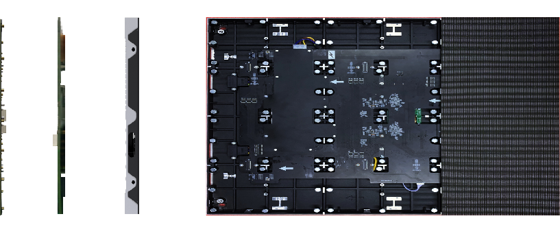 Micro Pitch COB LED Display Screen Smart Power Supply 7680Hz Refresh Rate