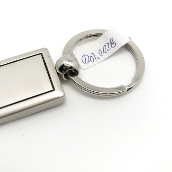 Siliver Personalized Keychains with Minimum Order Quantity of 500