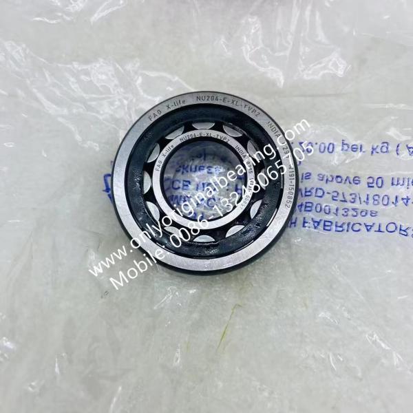 100% Original FAG  Germany Cylindrical Roller Bearings  NU204-E-XL-TVP2