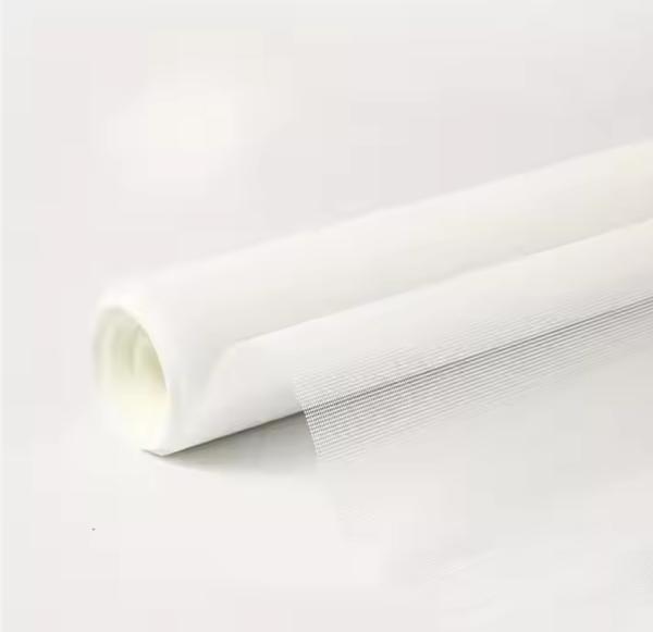 Écran à moustiques en fibre de verre blanc Ruloir à mailles à moustiques en fibre de verre résistant aux alcalins