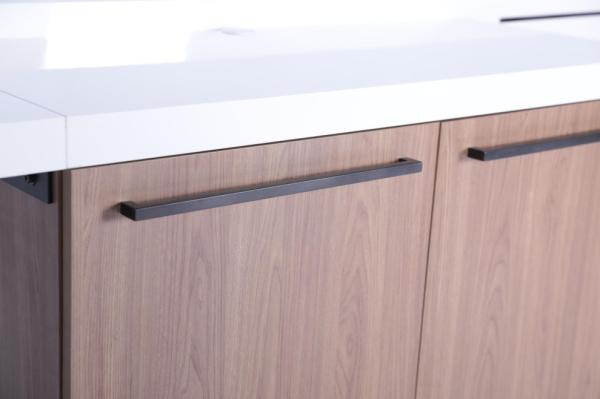 Customized Modern Simple linear desk With Luggage Bench And Dresser For The Hotel