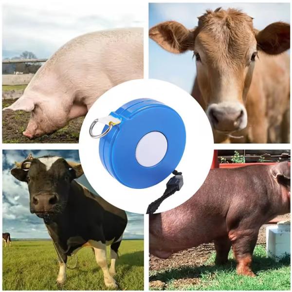 2.5 M Свертываемая лента для измерения веса животных Животные для ветеринарных клиник