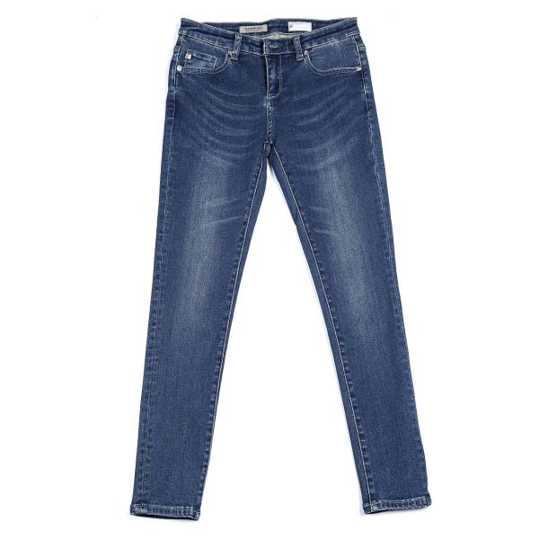 Pattern YARN DYED 230gsm 100% Cotton Twill Competitive Washed Denim Fabric for Jeans
