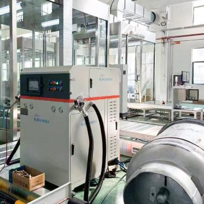 PLC Control Refrigerant Filling Charging Machine with High-efficiency Booster Pump for Air Conditioner Assembly Line