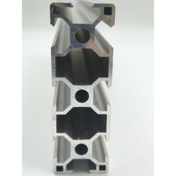 T-slot custom aluminum profile standard industrial frame aluminum rail T-track strip cutting and bending service