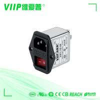 VIIP 250V IEC Noise Filter EMI Filter 6A Low Pass Surface Mount