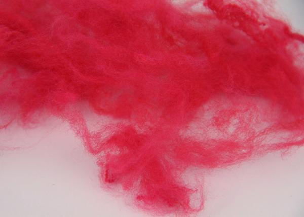 Virgin Solid Psf Polyester Staple Fiber , Virgin Siliconized Polyester Fibre 6D Fineness
