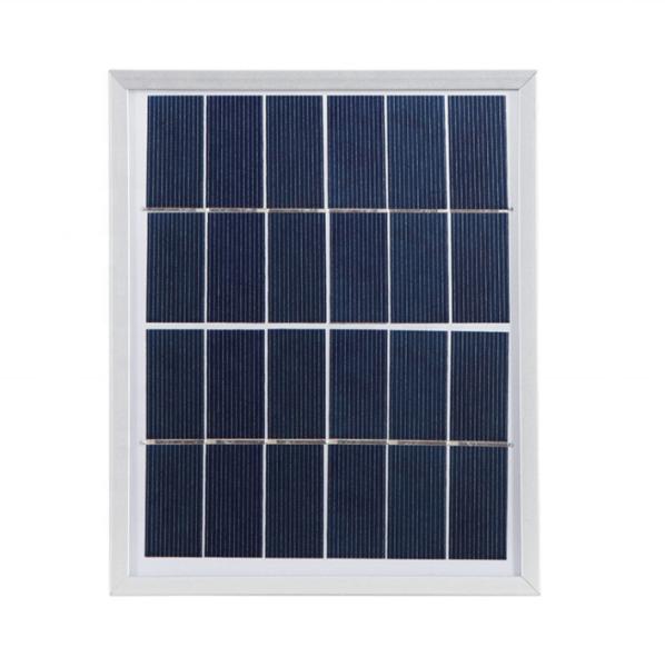 Solar glass panel 6V 3W garden light accessories