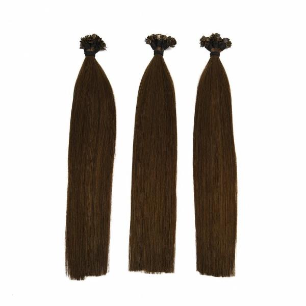 Straight Style Light Color 1g/strand Flat Tip Keratin Hair Extensions for Human Hair