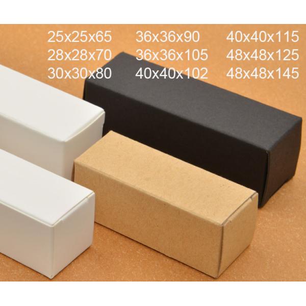 Customized Cosmetics Kraft Paper Essential Oil Bottle Packaging Boxes