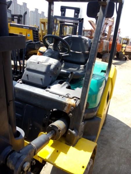 Used Forklift For Sale , 2 Mast komatsu forklift with 3m high