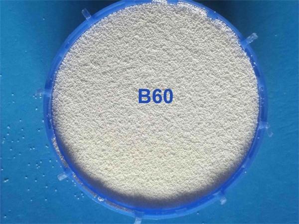 62 - 66% ZrO2 Ceramic Bead Blasting Media B60 0.125 - 0.250mm For Stainless Steel Surface
