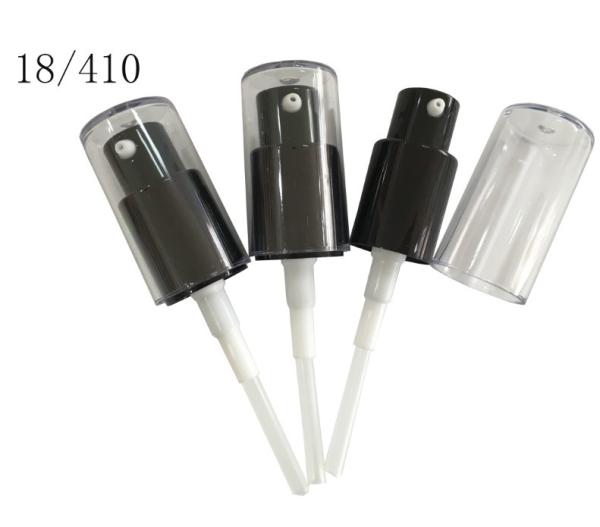 Popular Cosmetic Lotion Pump 18/410 Aluminum Black / Golden Whipped Treatment
