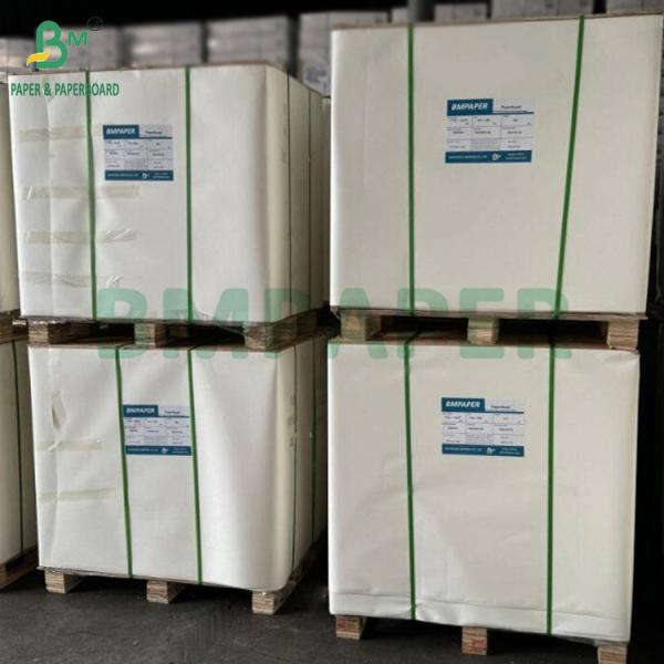 360gr 365gr White Face Kraft Reverse Food Grade Packaging Paperboard 31" 43" 360gr 365gr White Face Kraft Reverse Food Grade Packaging Paperboard 31