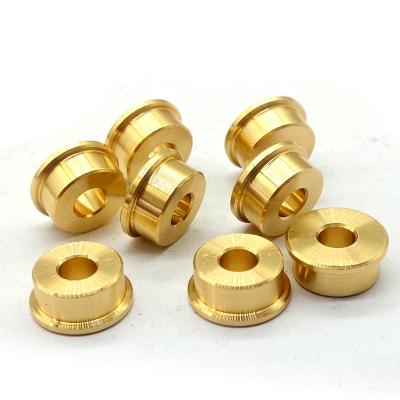 Copper Spacer Bushing Gold Brass Bearing Bushing Corrosion Resistance
