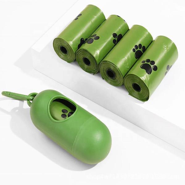 Eco-Friendly Bone-Shape Plastic Pet Waste Bags For Small Animal Dog Poop Cleaning