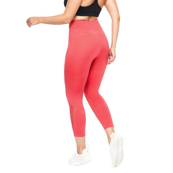 Nude Plus Size Peach Lift Leggings Elastic Polyester Women'S Workout Apparel