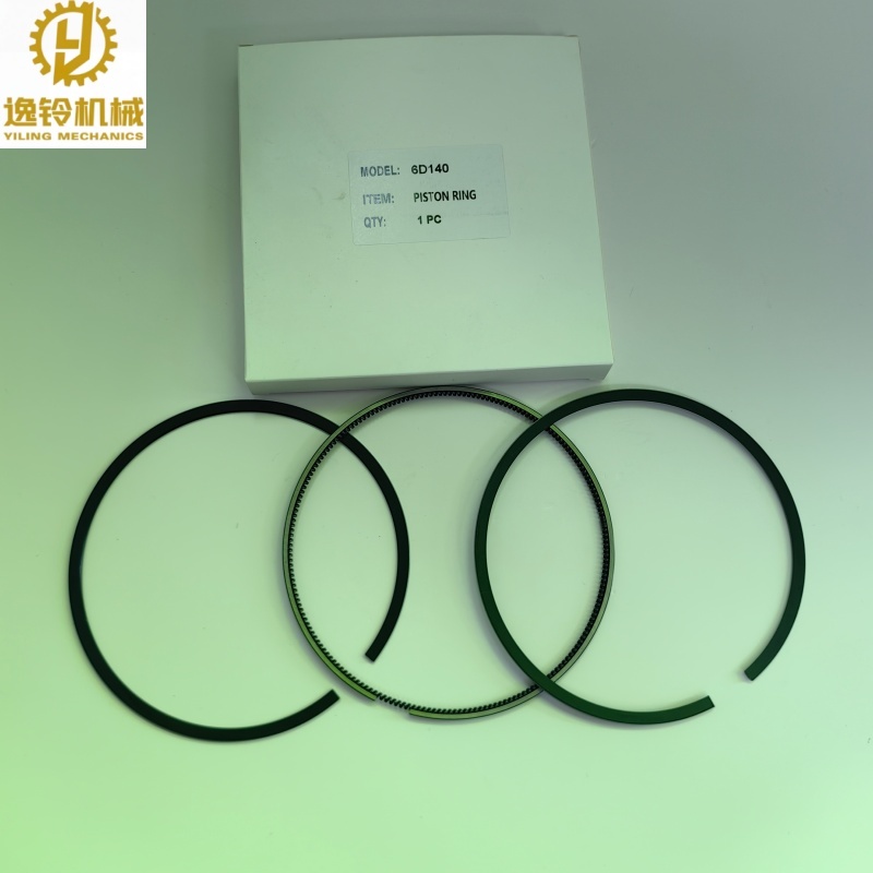 Piston Ring Set for Komatsu 6D140 Diesel Engine