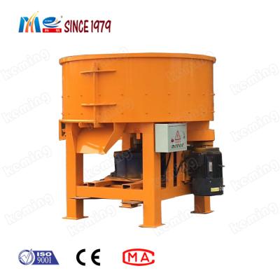 Descarga automática 500L Pan Mixer Concrete Mixing Machine para a construção