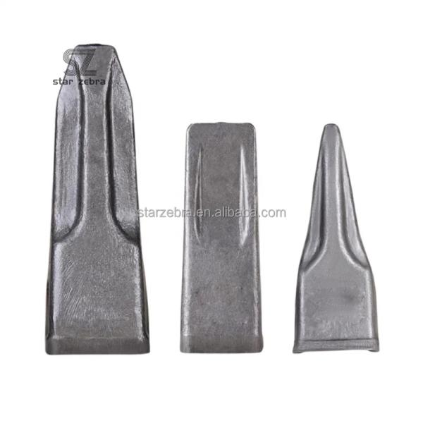  Excavator Bucket Teeth E305.5 306 307 312 313 320 325 330 336 345 349d Forged Flat Sharp Teeth for Machinery