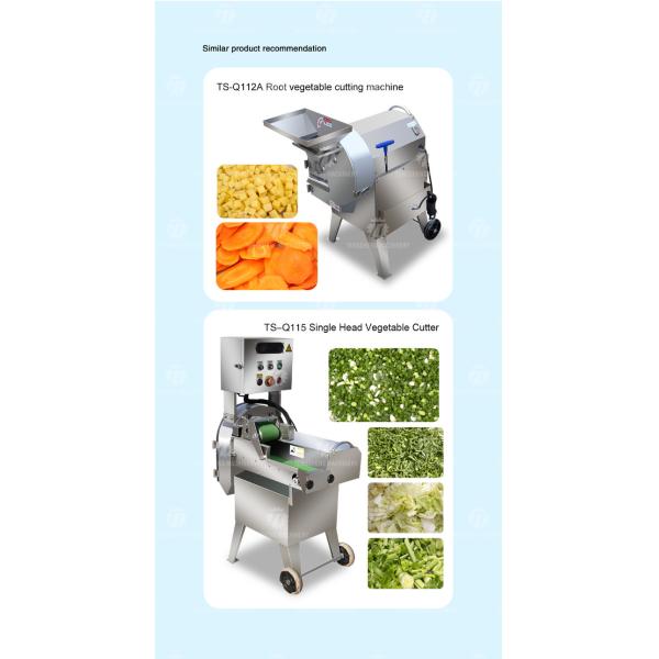 Овощ автомата для резки 2.25KW 140KG большие коммерчески и автомат для резки плода