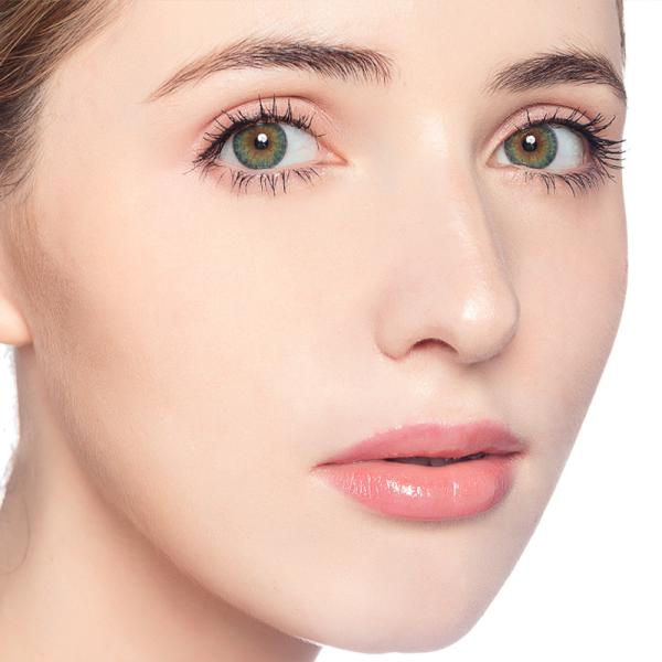 KSSEYE Soft Ice Blue Sterling Greay True Sapphire Contacts Lenses Eye Beauty