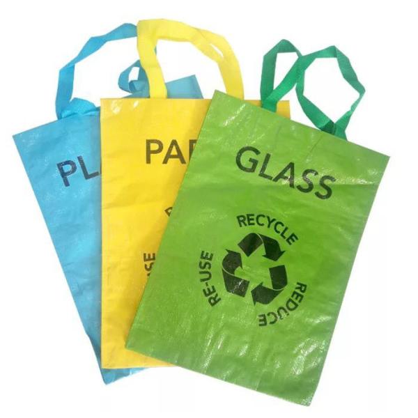 12X12 PP Woven Packaging Bags 650-2000D Reusable Laminated