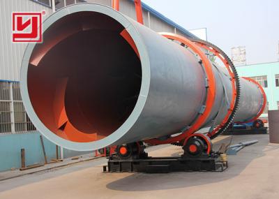 Única máquina do secador giratório do cilindro para a capacidade de secagem φ1200*10000mm do caulim 1.8-5t