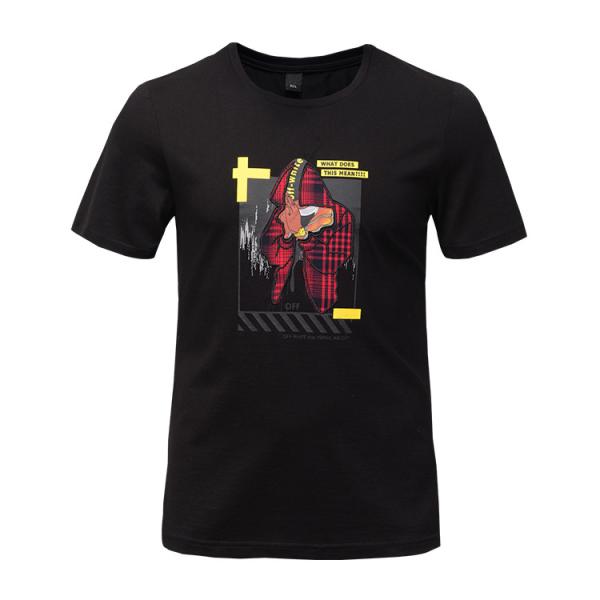 Boys tshirt printing custom t shirt hip hop t-shirt men