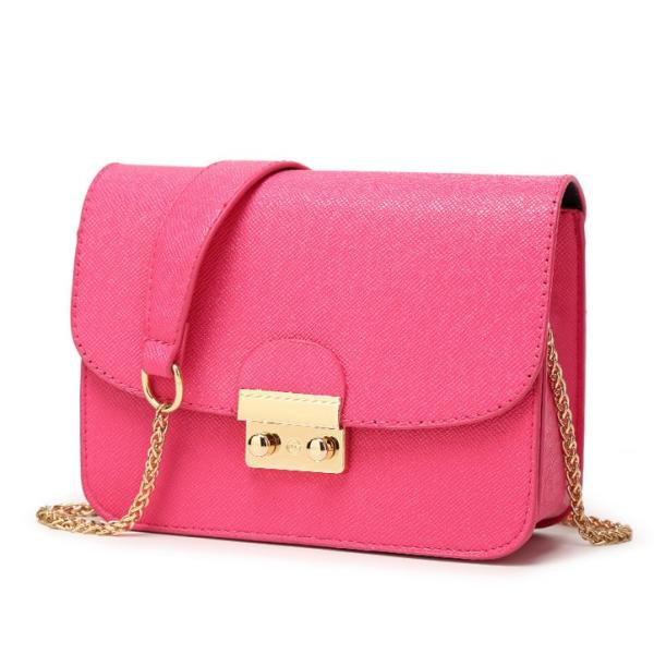 2016 new small square shoulder bag Messenger bag handbag European and American fashion star models chain