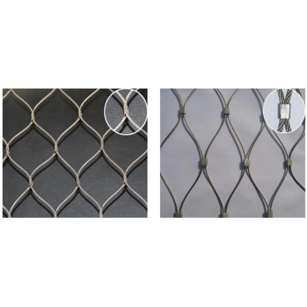 Stainless Steel Wire Rope Mesh/Wire Rope Net/Stainless Steel Rope Mesh Fence