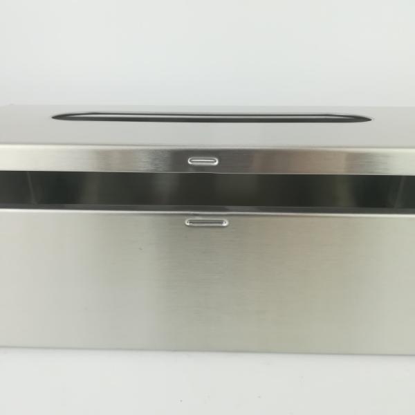 Eco - Friendly Toilet Roll Storage Box  Freestanding Use For Bathroom Vanity Countertops