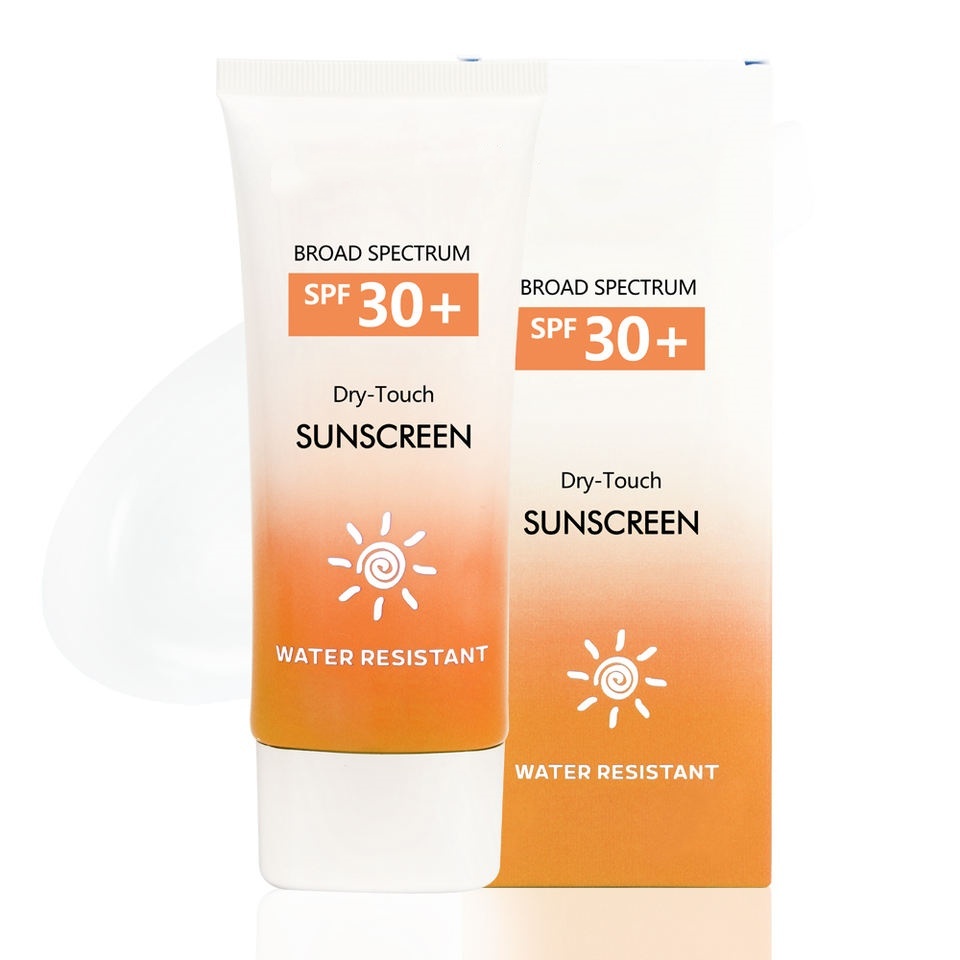 OEM ODM Customized SPF 30 Natural Herbal Skincare Moisturizing Sunscreen UV Protection Whitening Sunscreen
