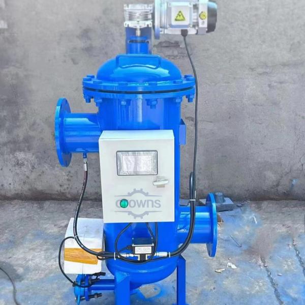 Automatic 120 Mesh hydraulic self cleaning filter for Irrigation Industrial Water Filter