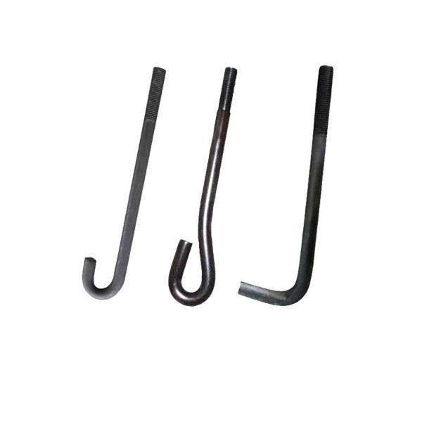 Stainless Steel Precision Hardware Products OEM Plating Concrete L Hook Foundation Bolts
