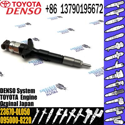 Injetor comum do trilho do injetor de combustível 23670-0L050 de TOYOTA do motor 1KD 095000-8220
