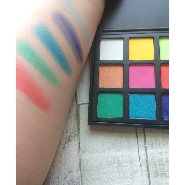 12 Colors Mineral Makeup Eyeshadow Palette Waterproof High Pigment Without Logo