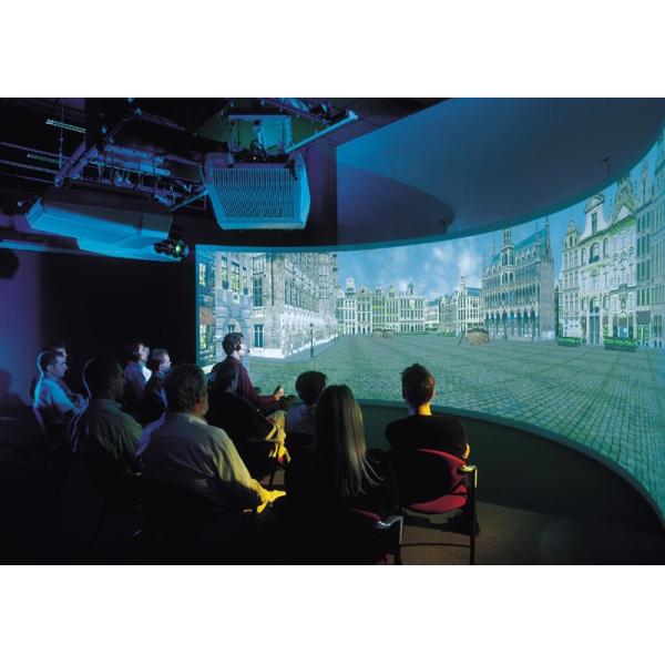 180 Degree RoHS Flight Simulator Projection Screen Matte