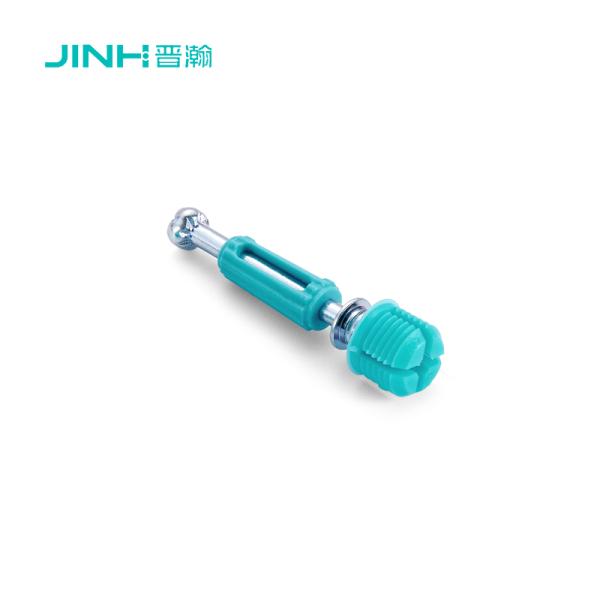 Jh-2160 Muebles de acero al carbono fáciles de montar | Perno de expansión de nylon de 36 mm | Acero al carbono estirado en frío | Par de apriete de 12 N