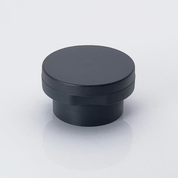 PP Plastic Black Plastic Big Top 28 mM Flip Top Conditioner Shampoo Bottle Cap