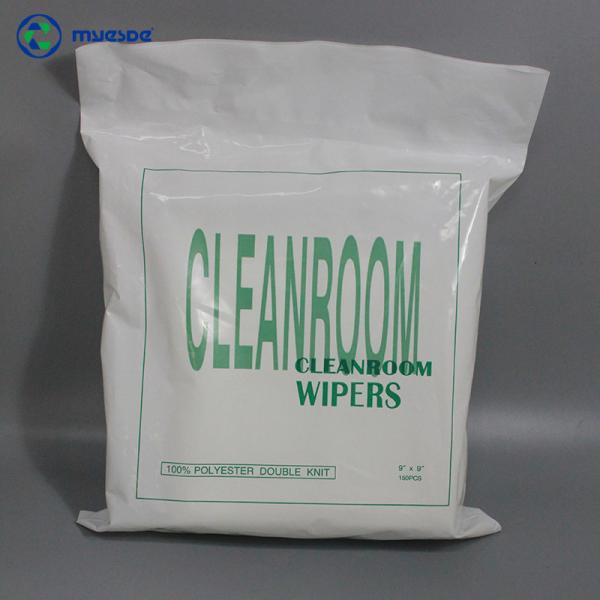 o laser sem fiapos de 150pcs 9inch cortou o poliéster absorvente 1009SLE do limpador da sala de limpeza