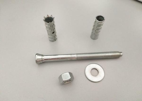 factory  supply  fasteners  carbon  steel  antiskid-shark-fin Fixing Anchor Bolts Shield Anchor Loose Bolt M6 M10