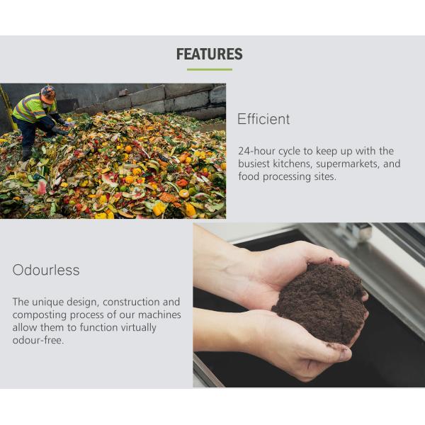 10000KG/D Waste Disposal Equipment Fully Automatic Organic Food Waste Disposal System