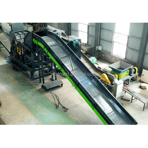 Máquina de trituración de chatarra de hierro Radiador de residuos Trituración de aluminio Molino de martillos