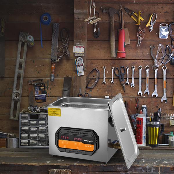 180W Ultrasonic Cleaning Machine Digital 6 Liter Ultrasonic Cleaner